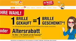 Desktop Screenshot of myoptix.ch